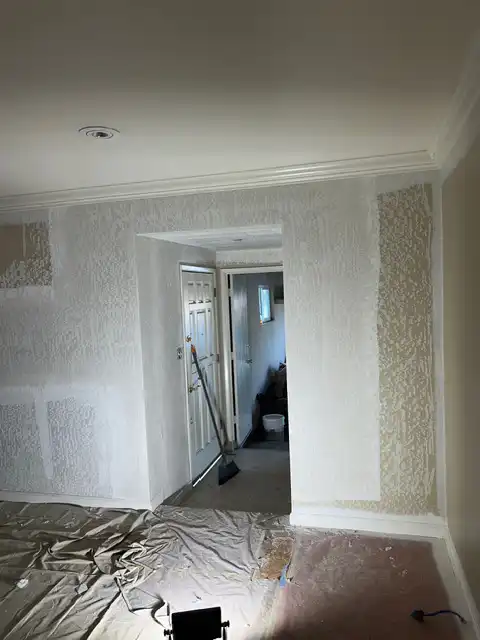 Patch work. Drywall hanging, taping, matching existing texture and clean up 2026 project photo